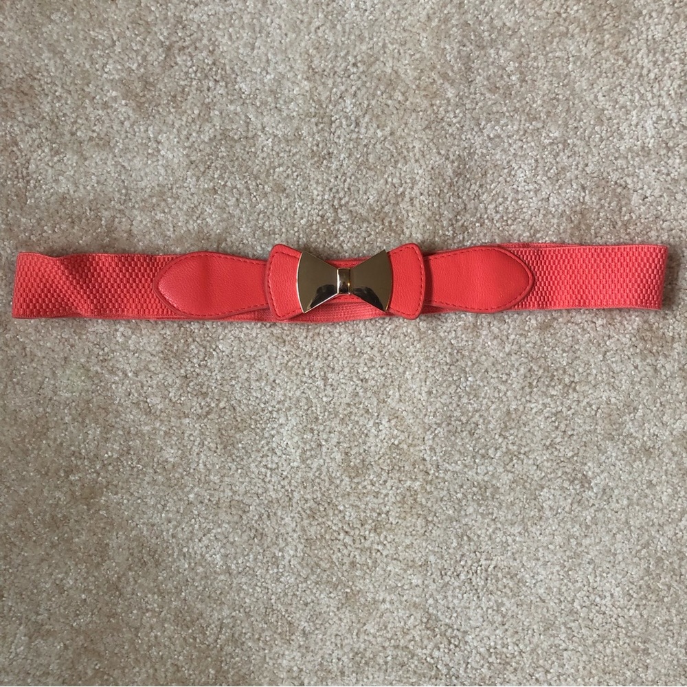 Apricot Lane bow tie belt